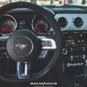 Shelby GT350 steering wheel alcantara automatic paddle shifter s550 mustang fan club mustangfanclub