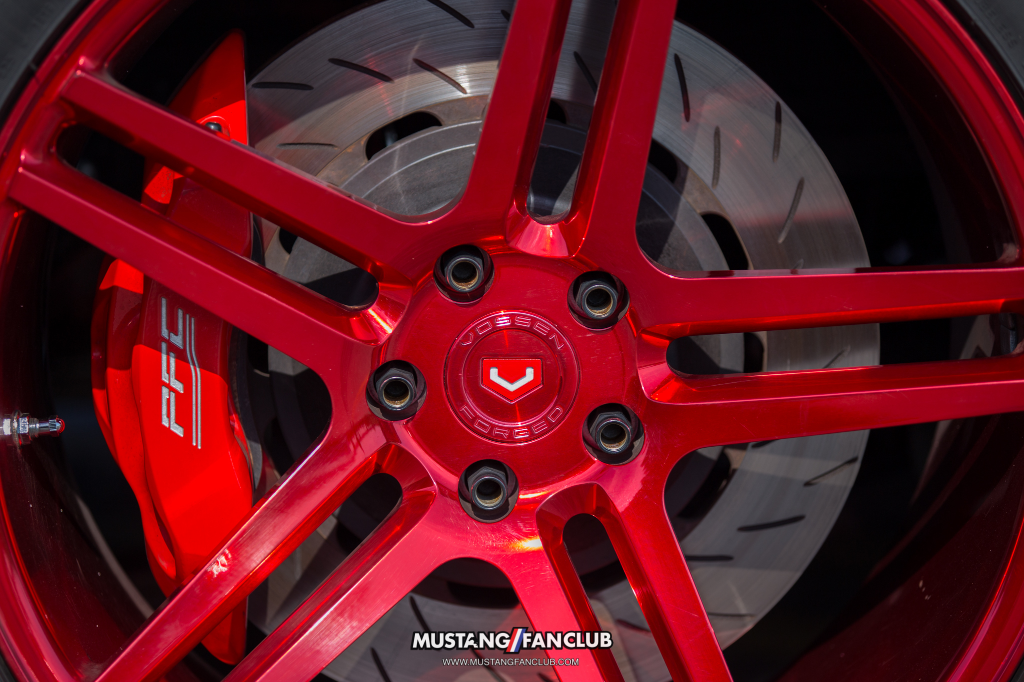 ROUSH performance trakpak vossen wheels #teamvossen mustang fan club mustangfanclub