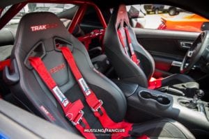 roush performance trakpak mustang fan club mustangfanclub interior recaro race seats