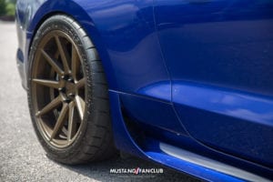 deep impact blue s550 mustang fan club roush performance front fascia camo wrap upr products steve gelles mustang week 2016 16' velgen wheels