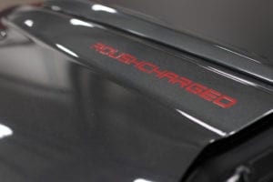ROUSHCHARGED hood decal