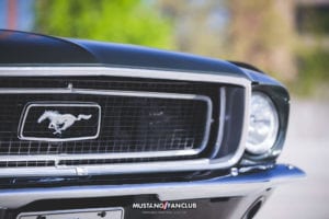 1968 68 mustang coupe grille