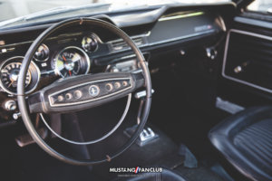 1968 68 mustang coupe steering wheel