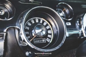 1968 68 mustang coupe speedometer