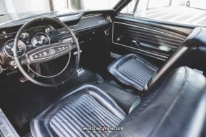 1968 68 mustang coupe leather interior
