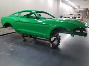 2019 spinel green mustang