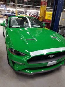 2019 spinel green mustang