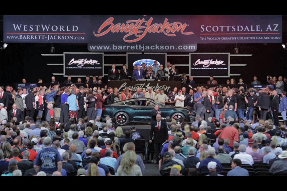 2019 Bullitt Mustang barrett jackson