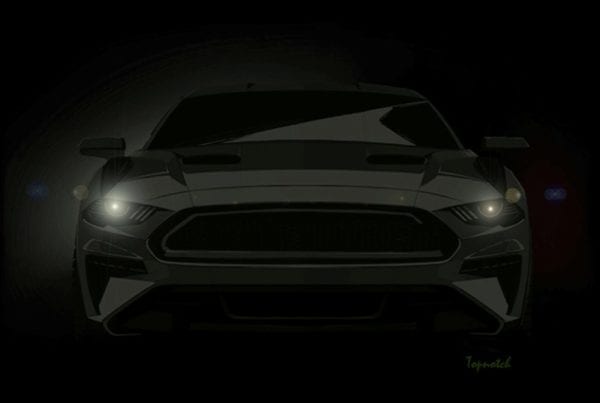 2018 Bullitt Mustang Render