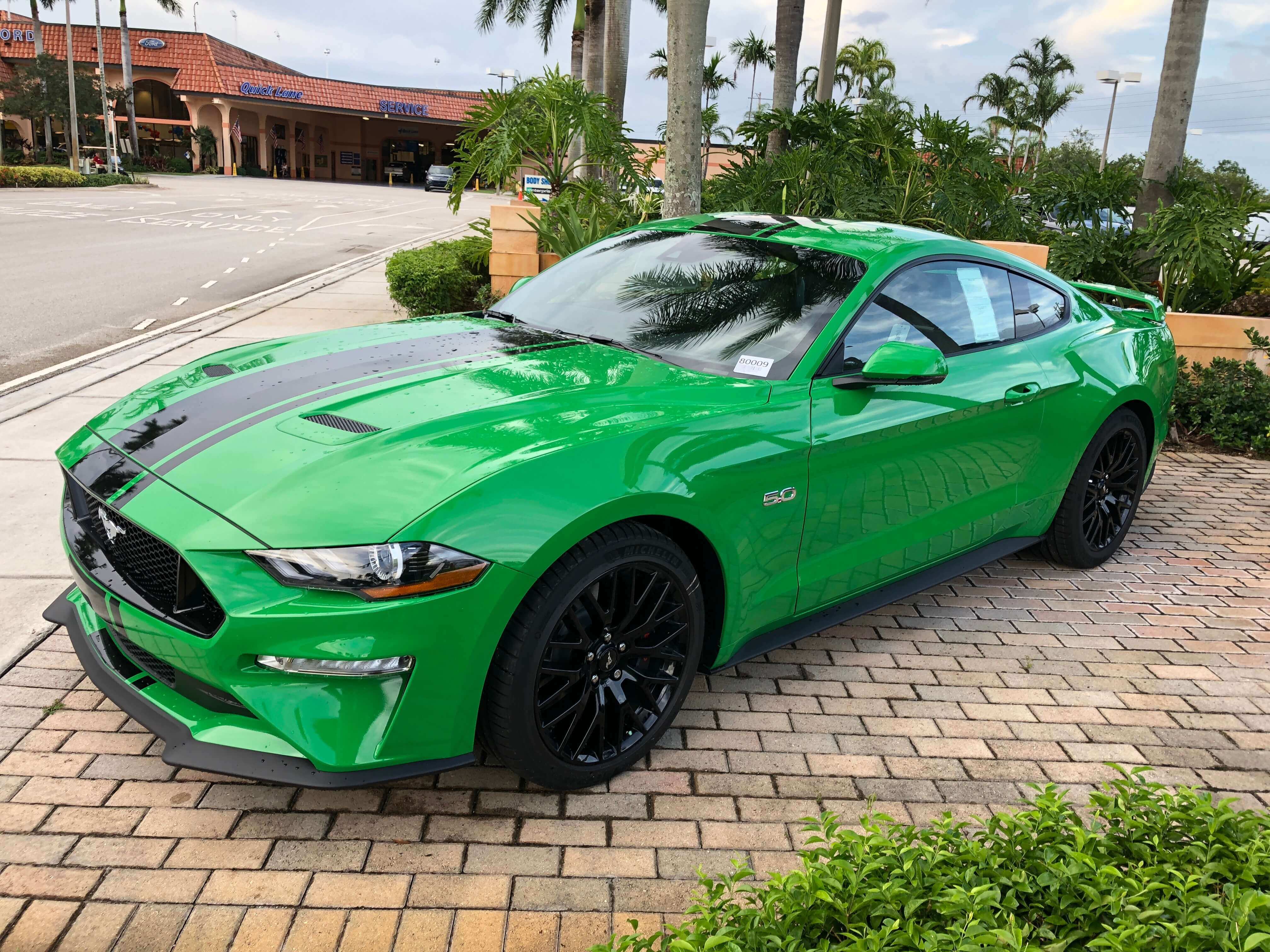 New Mustang colors for 2019, Need for Green