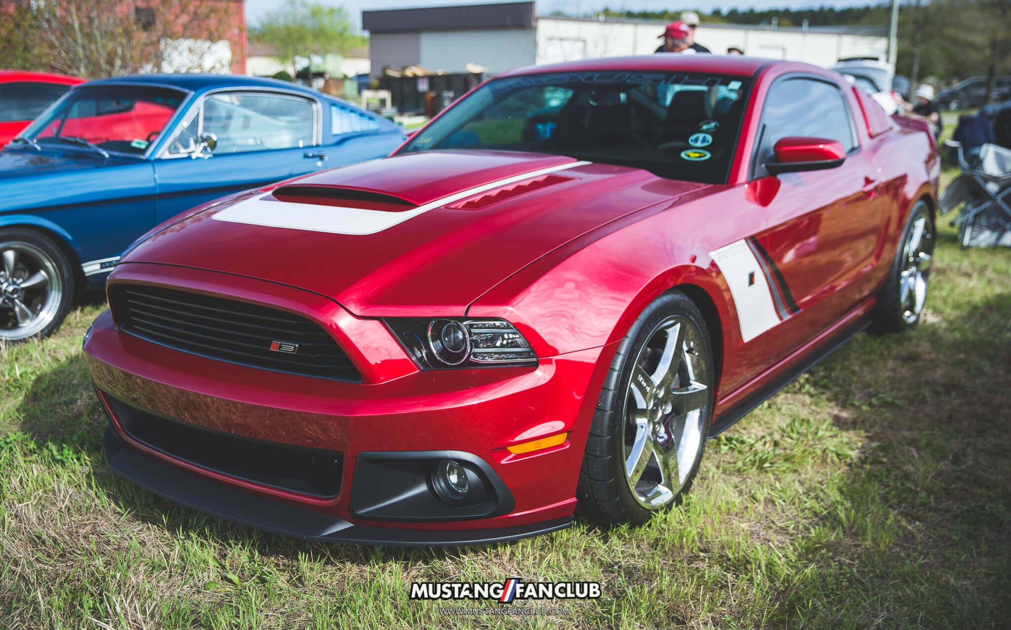 ruby red metallic roush stage 3 s197