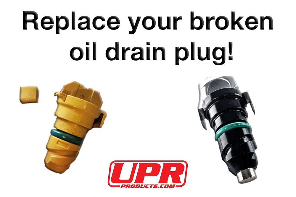 upr products mustang oil drain plug