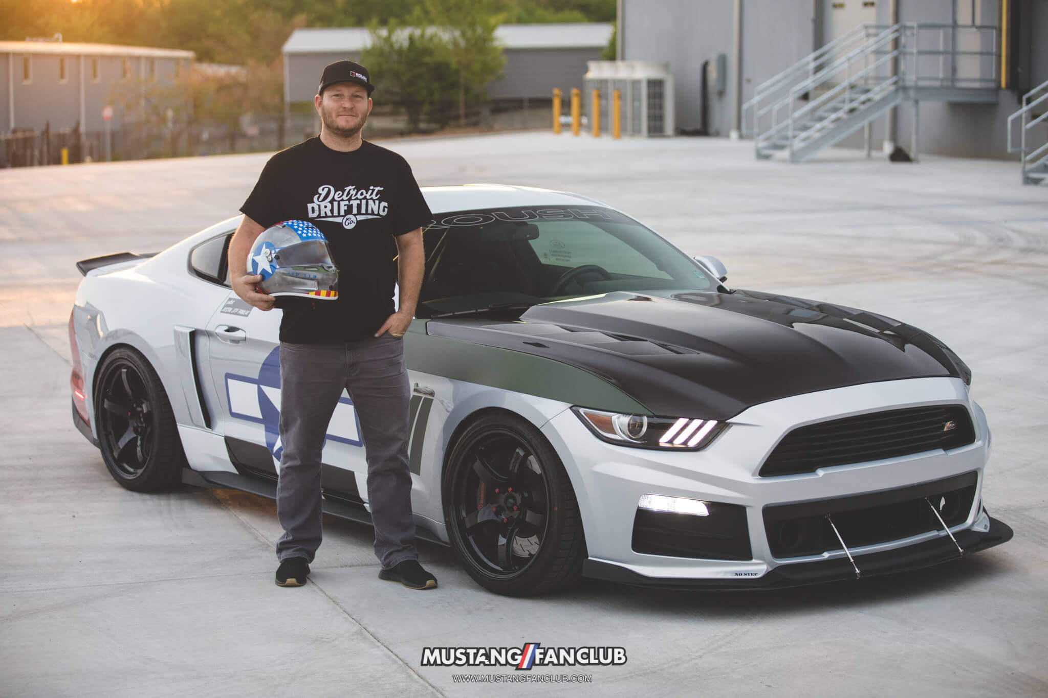 Justin Pawlak reveals his ROUSH JTP-51D Mustang