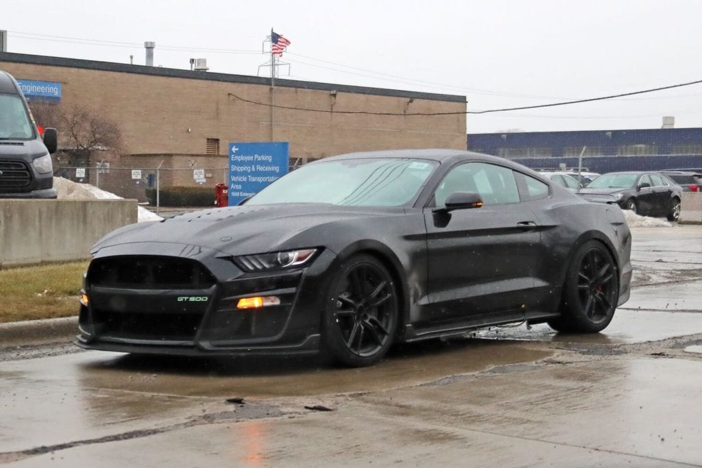 Shadow Black Shelby GT500