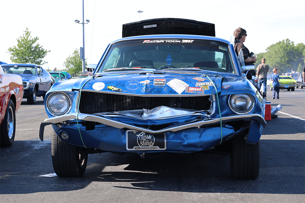 '67 Mustang on Hot Rod Power Tour Impacts Many in a Positive Way