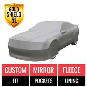 mustang car cover gold shield