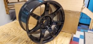 gt350r carbon fiber wheel