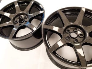 gt350r carbon fiber wheels