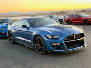 2020 GT500 color options Ford Performance Blue