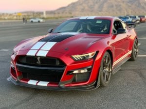 2020 GT500 Rapid Red