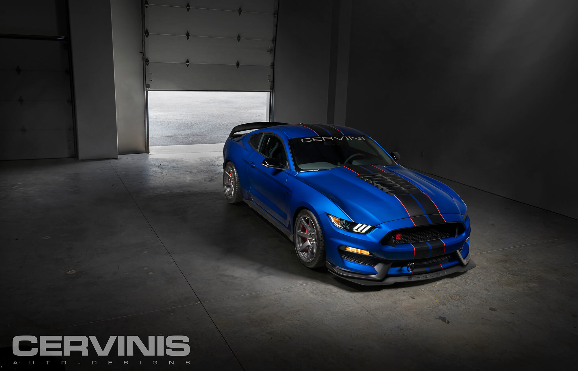 NEW GT500 Style Hoods for GT350 and S197 from Cervinis