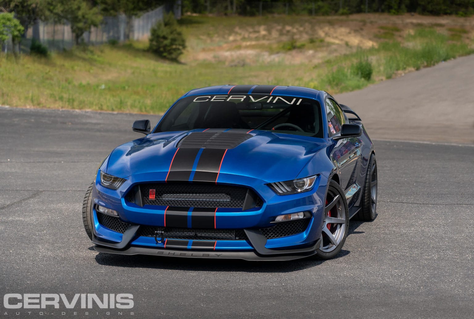 NEW GT500 Style Hoods for GT350 and S197 from Cervinis