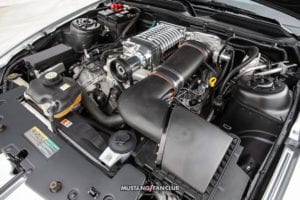 Iacocca Mustang engine motor supercharger