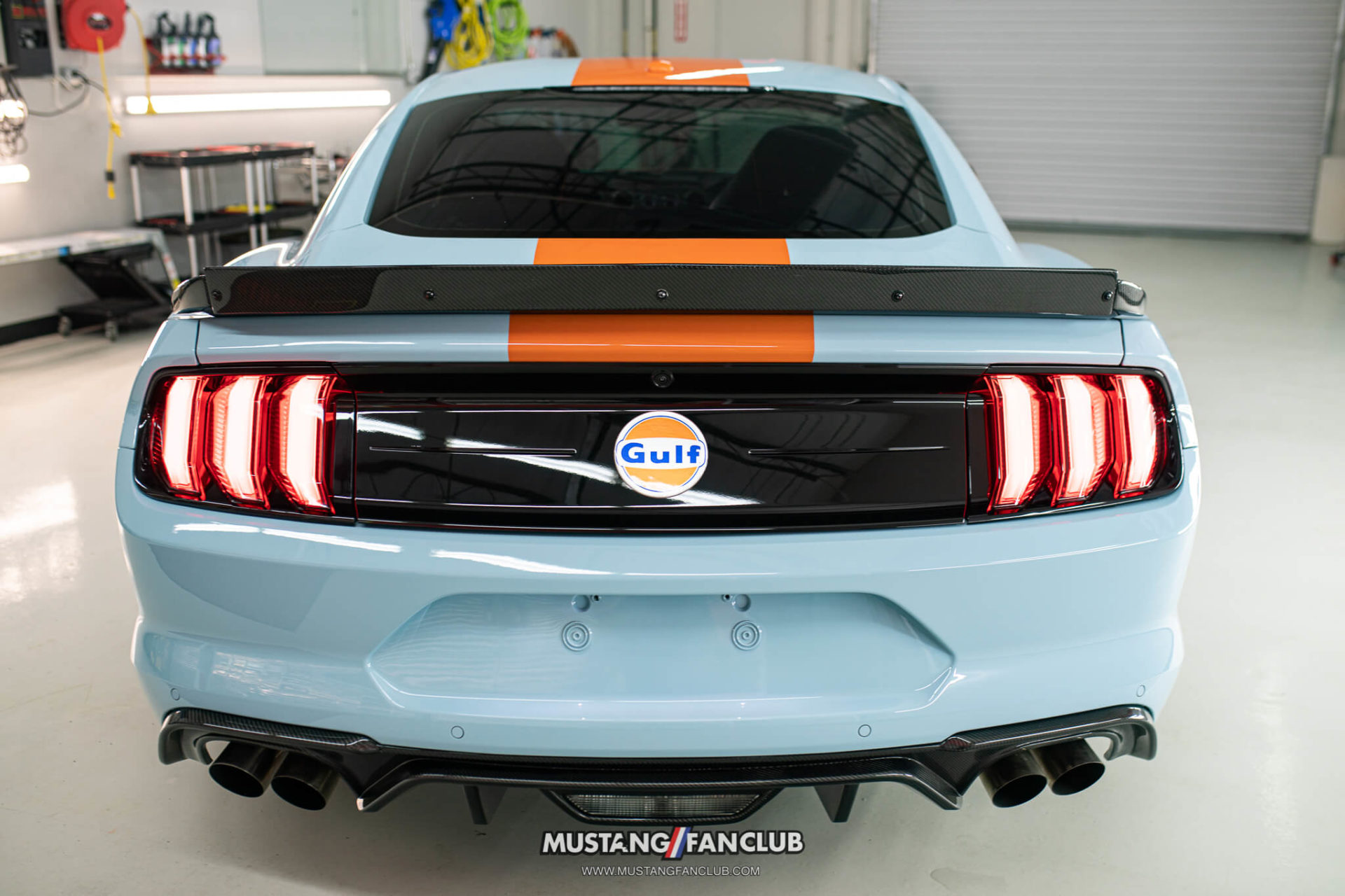 1 of 3 - Gulf Heritage Edition Mustang GT - Mustang Fan Club