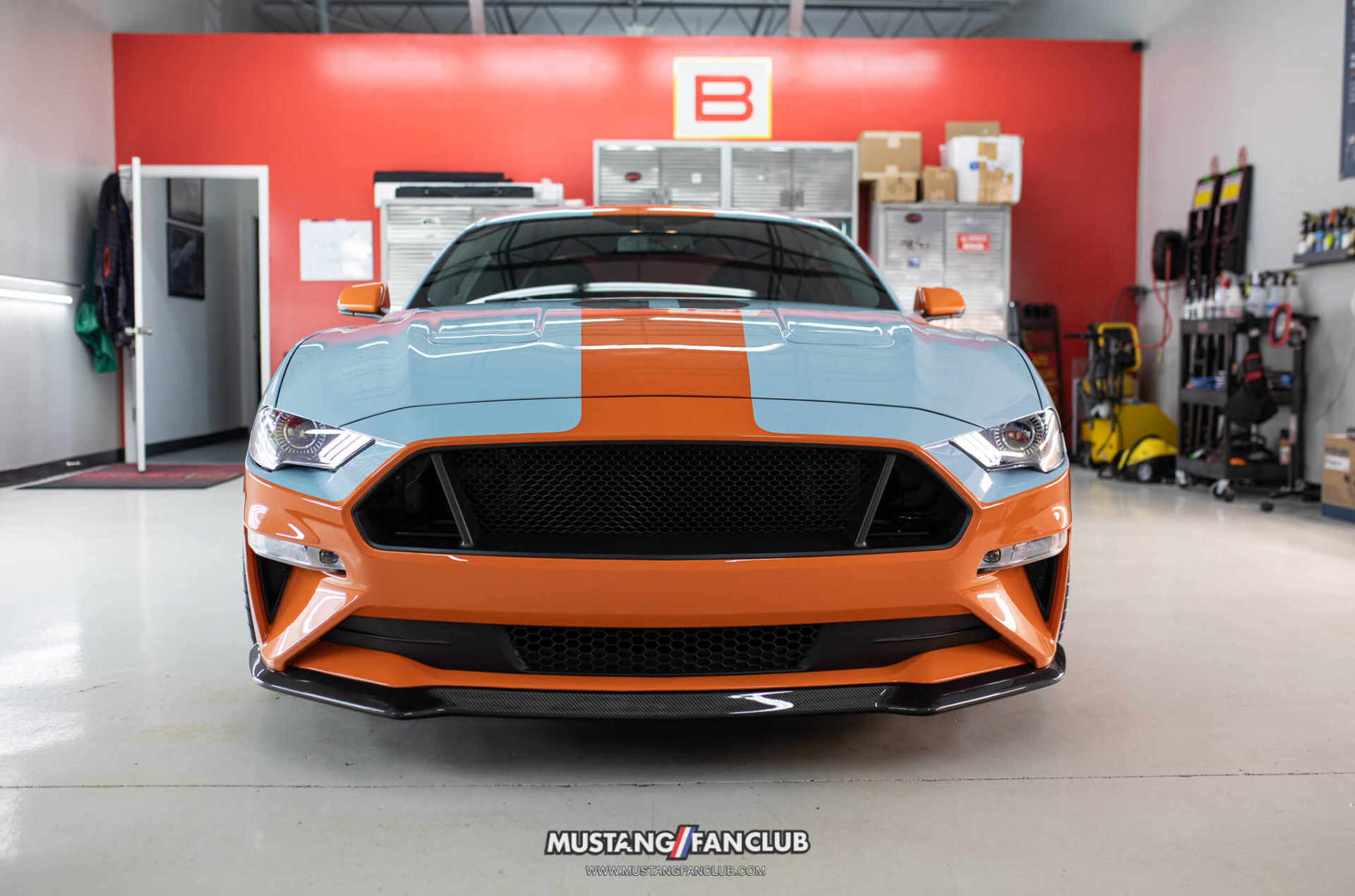 1 of 3 - Gulf Heritage Edition Mustang GT - Mustang Fan Club
