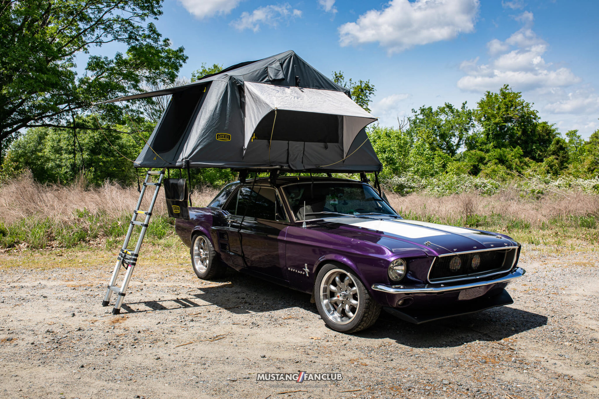 Drew and his family are traveling across the United States in their ’67 Mustang!