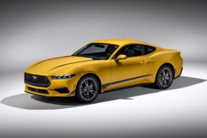 2024 Yellow Splash Mustang