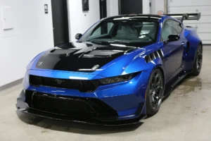 Lightning Blue Mustang GTD