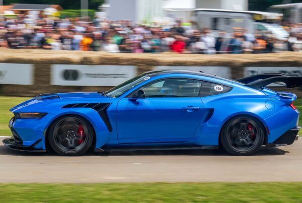 Indulgent Blue Mustang GTD