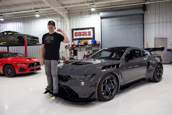 leadfoot grey mustang gtd