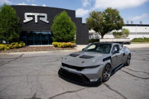 vaughn gittin jr leadfoot grey mustang gtd