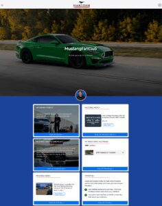Mustang Unleashed Homepage