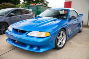bright atlantic blue saleen cobra convertible