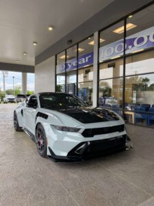 Fighter Jet Gray Mustang GTD