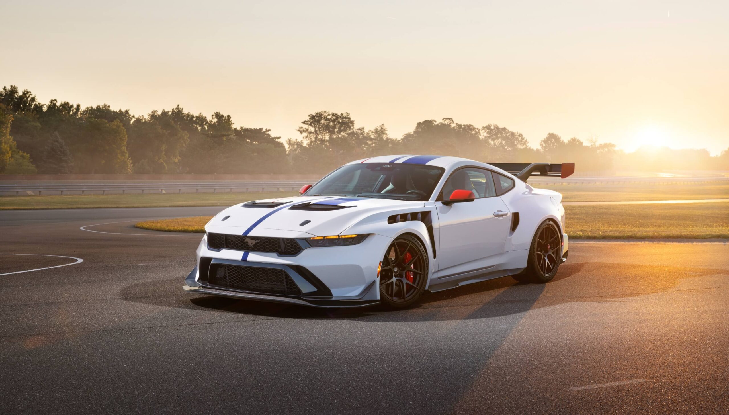 Mustang GTD Spirit of America Asymmetrical Stripes